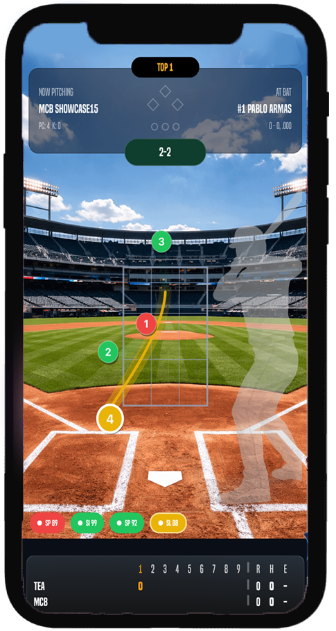 Meta Baseball League Phone Screenshot